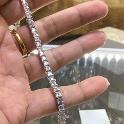 Sterling Silver CZ Bracelet Tennis On Special Sale sale …