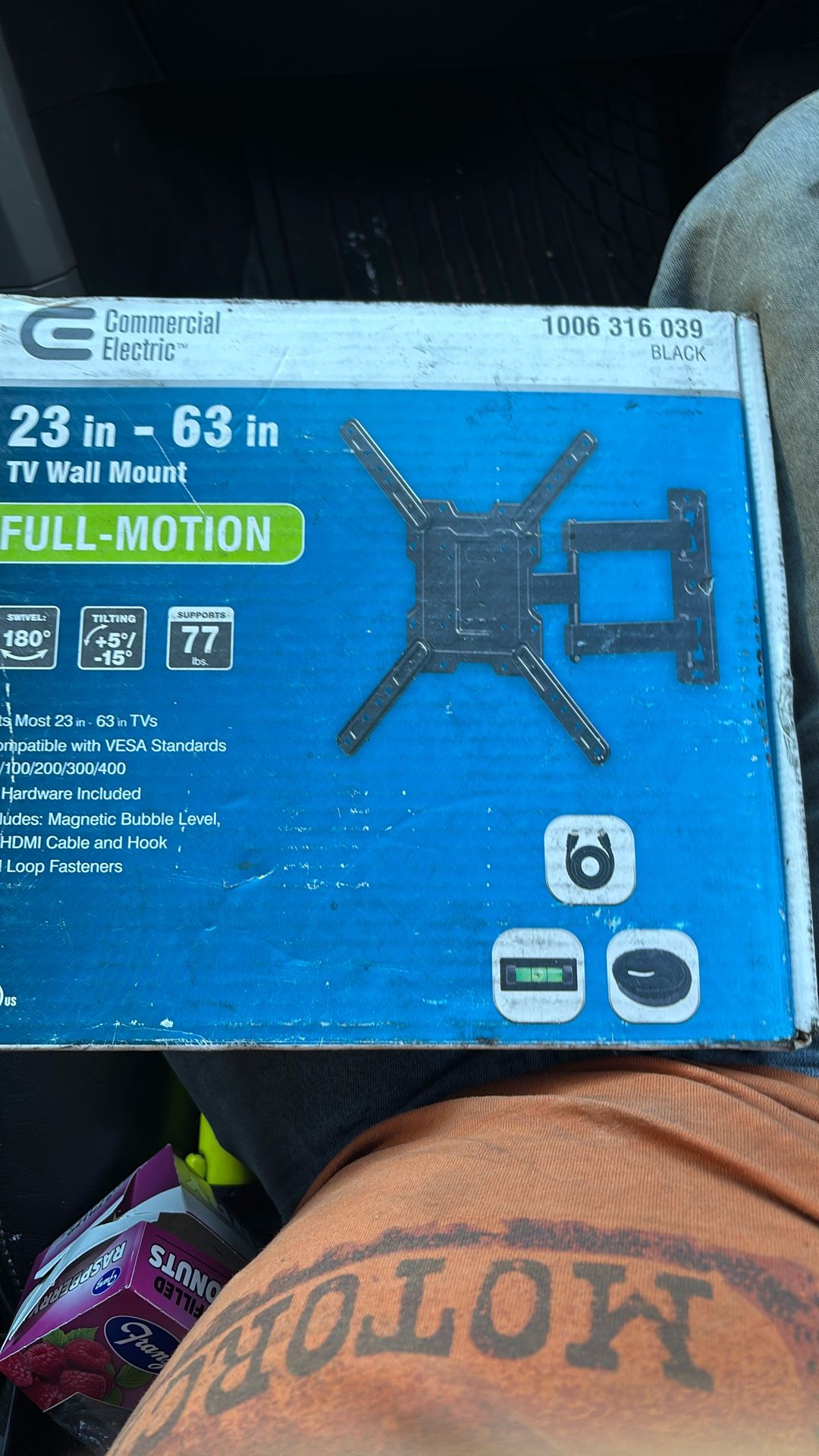 23 In-60 In Tv Wall Mount New