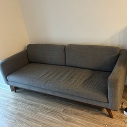 Gray sofa