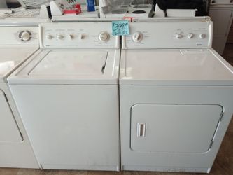 Kenmore Washer and Dryer set white super size heavy duty excellent . Warranty . Delivery available . 2203 Fowler st. Ft. Myers 33901