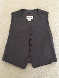 Ladies Designer Silk Vest Waistcoat by Emanuel Ungaro - Size 6