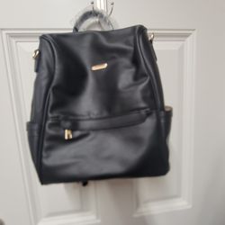 Leather Backpack Purse