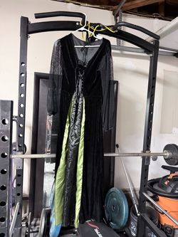 Witch woman medium Halloween Costume and accessories