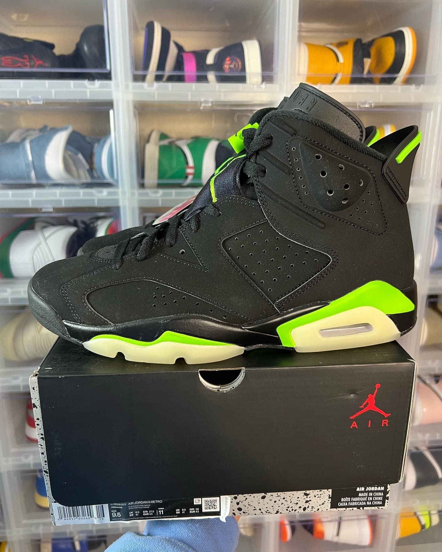 NEW* Nike Air Jordan “ELECTRIC GREEN” Size Men