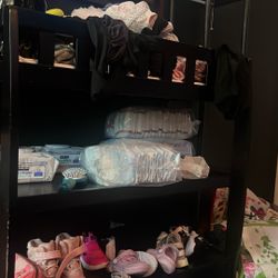 Baby Girl Clothes 3-9m/ Changing Table