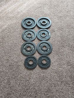 45lbs Of Olympic Plates $1/lb
