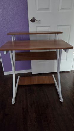 Computer Desk with Monitor Shelf