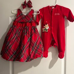 Christmas Dress And Pj 