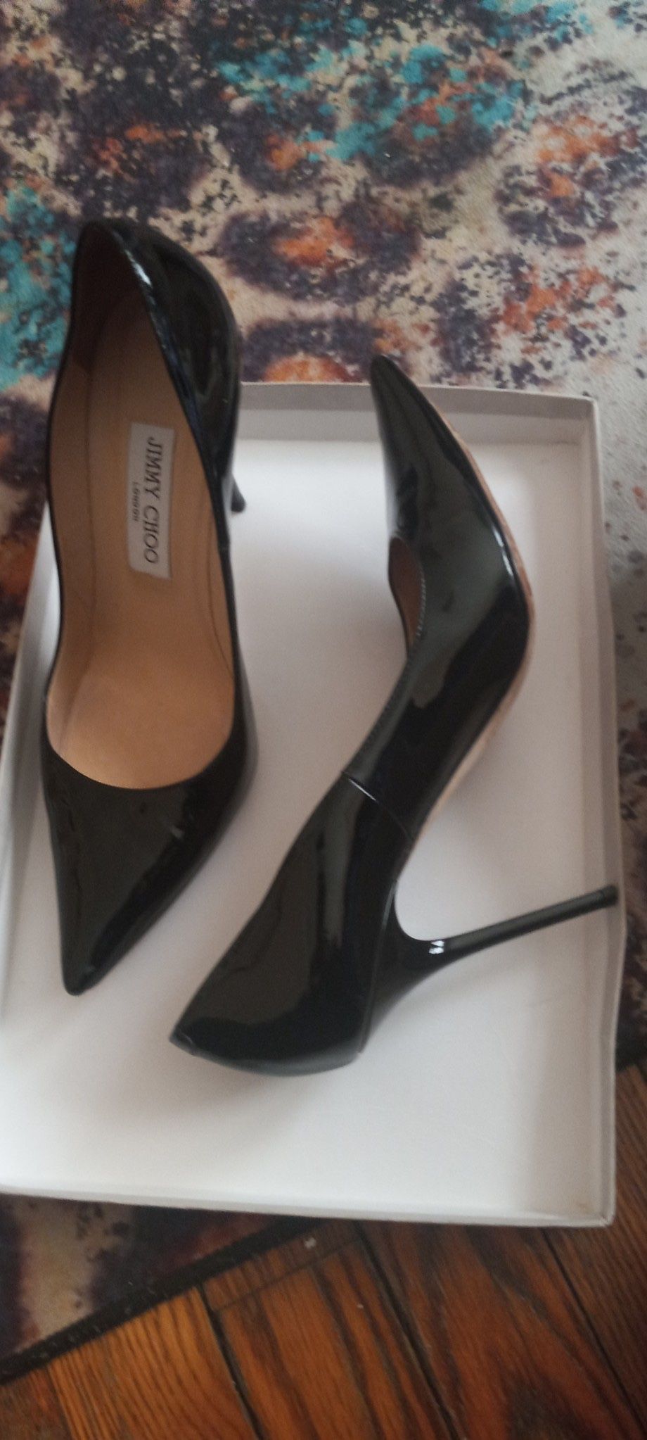 Jimmy Choo shoes ( ABEL BLACK)