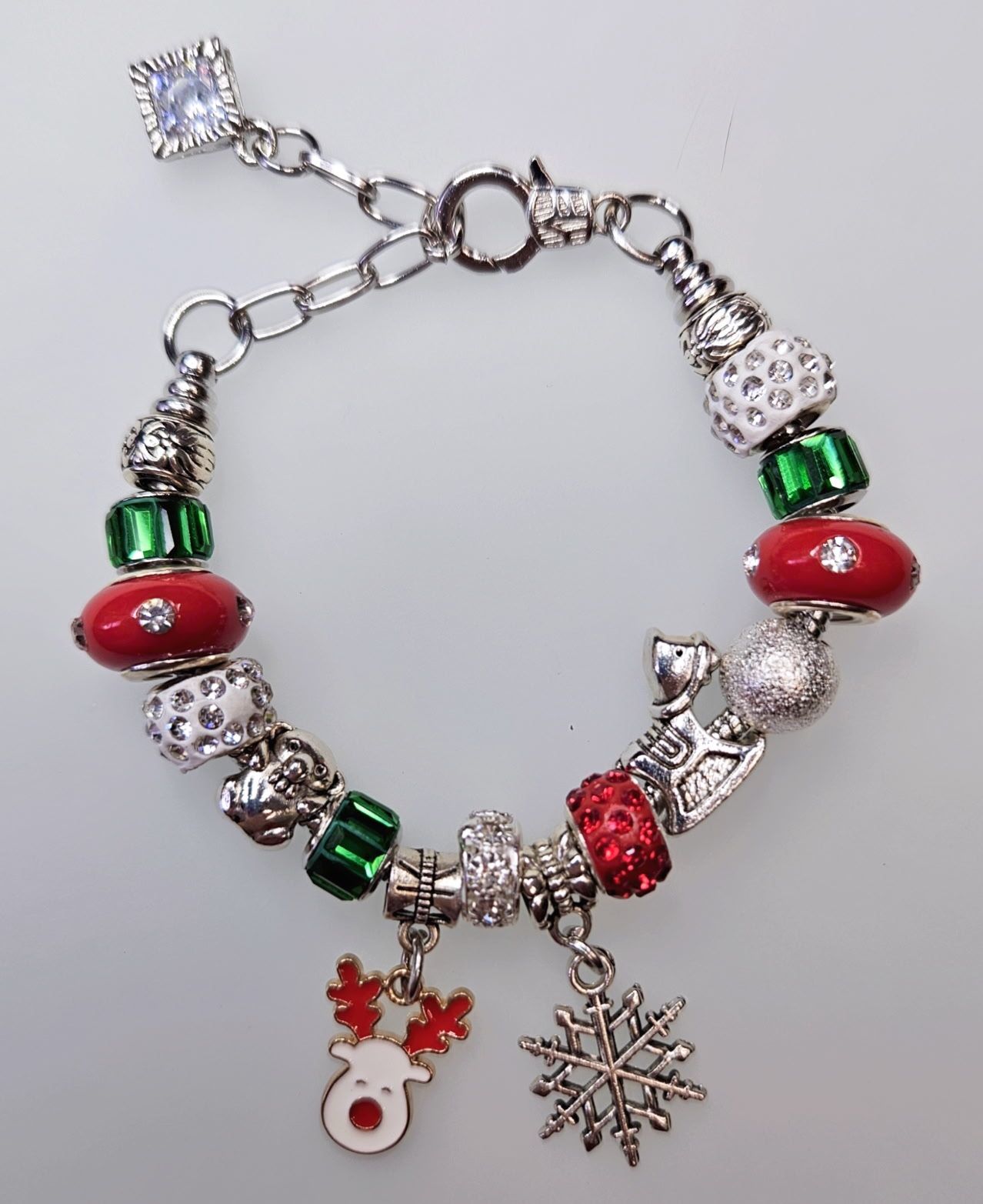 Christmas Chunky Charm Bracelets