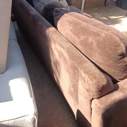 Large Brown Couch 