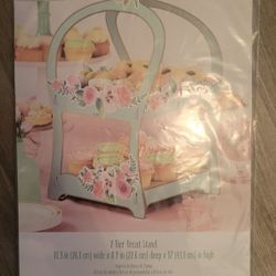 Two Tier Cupcake Stand 