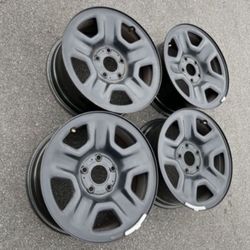 4 — 17x7 5x5 5x127 Stock Jeep Wrangler Gladiator JK JL Grand Cherokee Wheels Rims !!!!