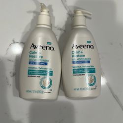 Aveeno 2 × $12