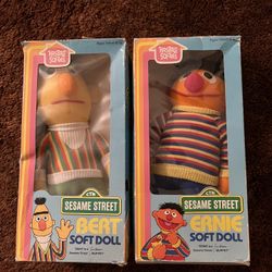 Bert And Ernie Soft Dolls 