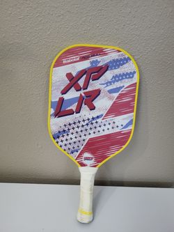 Babolat XPLR Pickleball Paddle USAPA Approved Red White & Blue Honeycomb Core