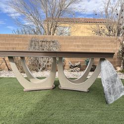 ( PICK UP ONLY $250 Firm Price  ) BEAUTIFUL AICO DINING TABLE ( USED ) PICK UP ONLY ( THE TOP IT MIGHT NEED A GOOD CLEANING ) 