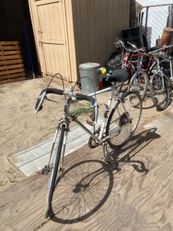 1972 Peugeot Record Du Monde Bicycle, Vintage White Men's Bike