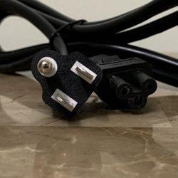 Universal Mickey Mouse Power cable 3 pin / 3 prong for desktop , AIO , monitor or other compatible devices 