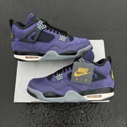 Jordan 4 Retro “Lakers Imperial Purple” Sizes 8 - 13 Men’s & 4Y - 6.5Y Kid’s IN HAND BRAND NEW