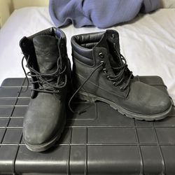 Timberland Black Suede/Leather