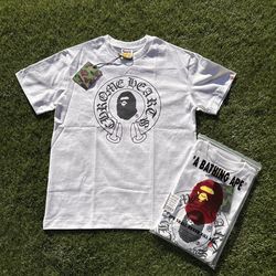 CHROME X BAPE ( WHITE )