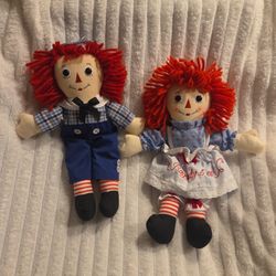Raggedy Anne & Andy Dolls