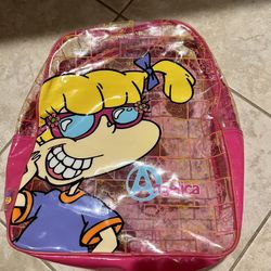 VINTAGE 90’s Viacom Rugrats Angelica Zippered Backpack
