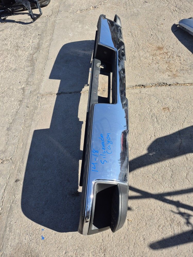 Chevy Silverado Gmc Sierra Rear Bumper Oem