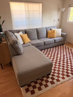 Large L-Shaped Couch Sofa