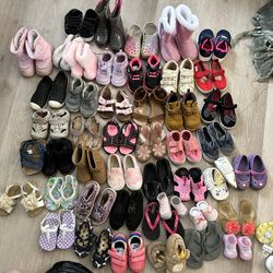 Huge  Baby Girls Shoes Lot