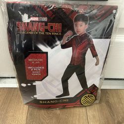 Shang-Chi and the Legend of the Ten Rings Child Halloween Costume 2-Pc medium 8-10