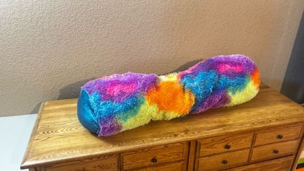 Rainbow long pillow