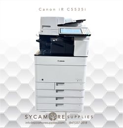 Canon Ir C5535i A3 Color Laser Copier Printer Scanner Mfp 35 Sale Or Rent