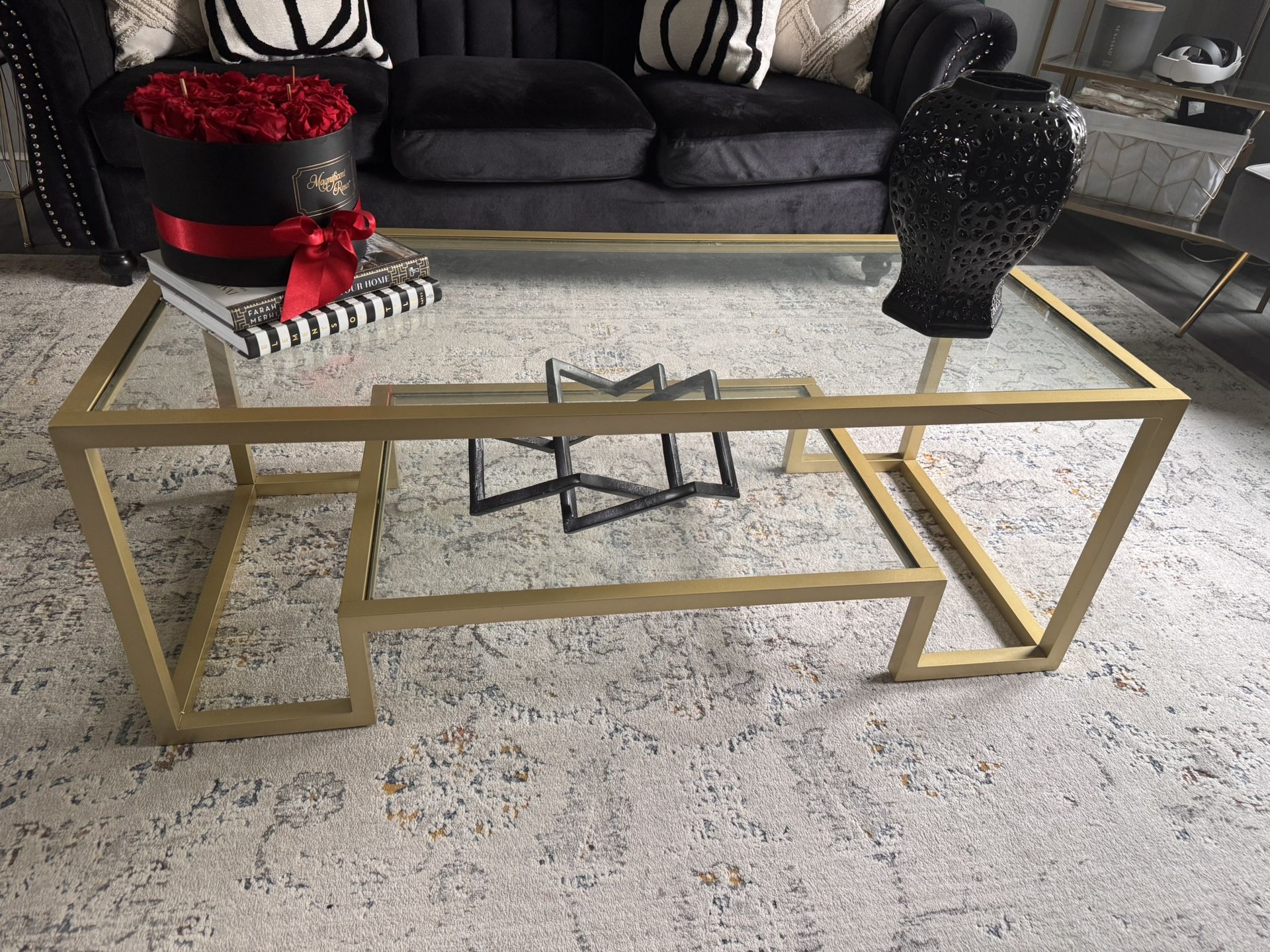 Gold Center Table
