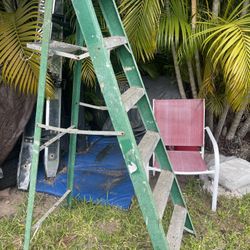 6Ft  Werner fiberglass Ladder 