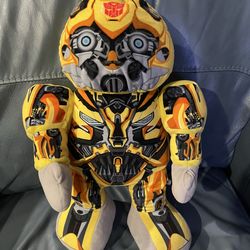 Build A Bear Transformers Bumblebee Bear Plush
