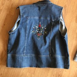Blue Jean Vest