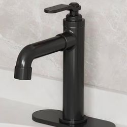 GRIFO DE BAÑO CASAINC NEGRO MATE/CASAINC BATHROOM  SINK  FAUCET MATTE BLACK  
