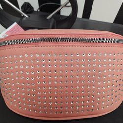 Rhinestone FANNYGIRL (Coral Pink)