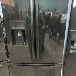 Whirlpool Black French Door Refrigerator 