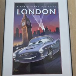 Disney Cars Posters Framed 