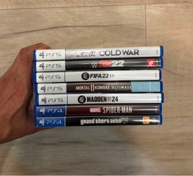 PS5 Games Bundle – 7 Games Included – Great Condition