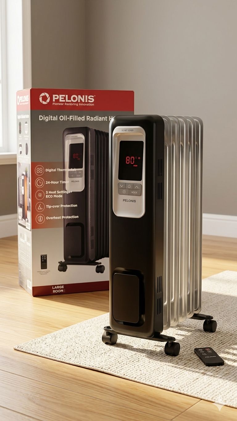 NEW Pelonis Digital Heater - Large Room (NIB)