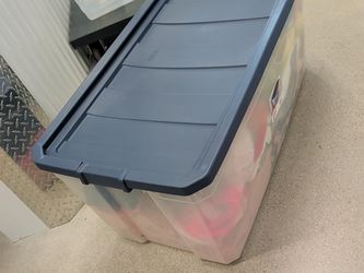 $15 — Sterilite 200-Qt / 50-Gallon Stacker Tote with Lid