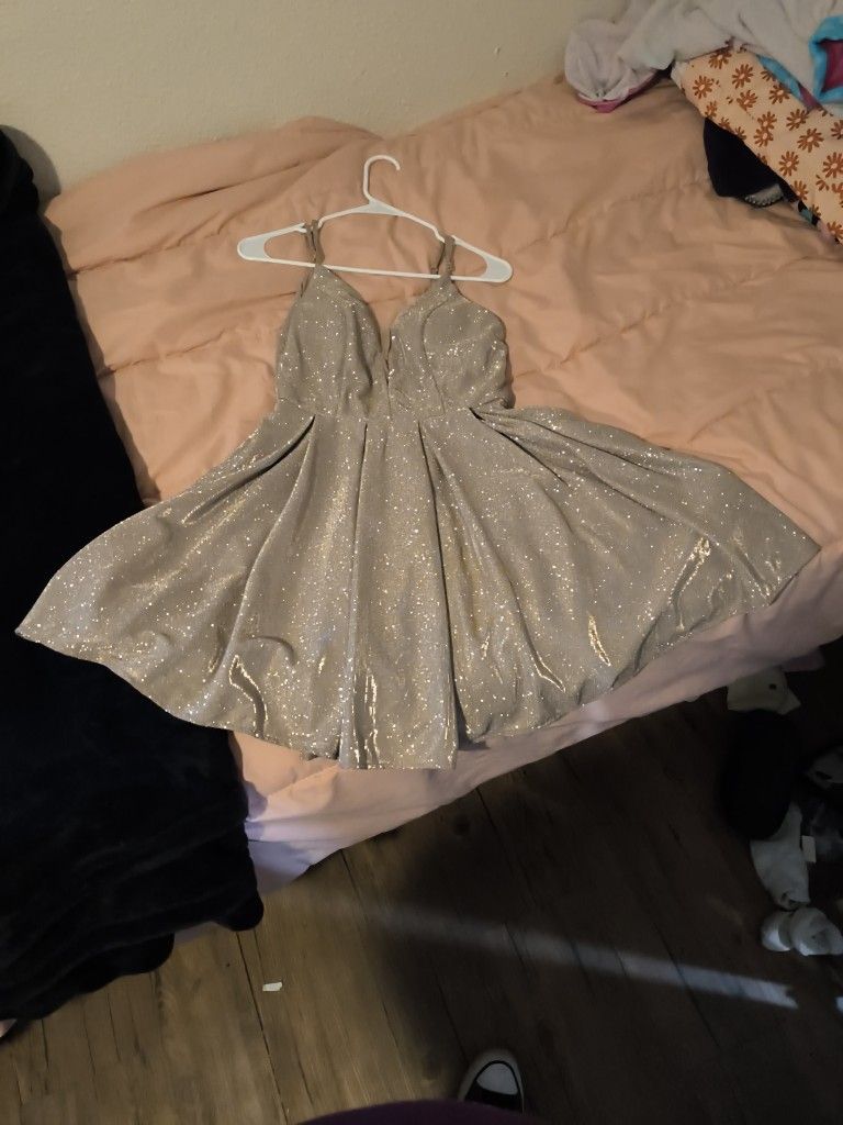 Rose Gold Short Dress