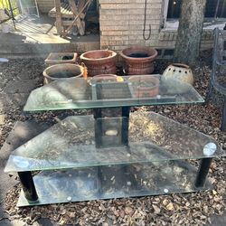 Glass Tv Desk