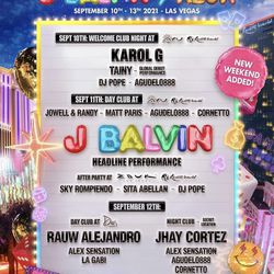 J Balvin NEON Festival Tickets 2