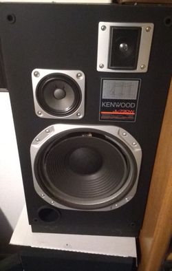 Kenwood JL-750W 3 Way Cabinet Speakers Excellent condition!