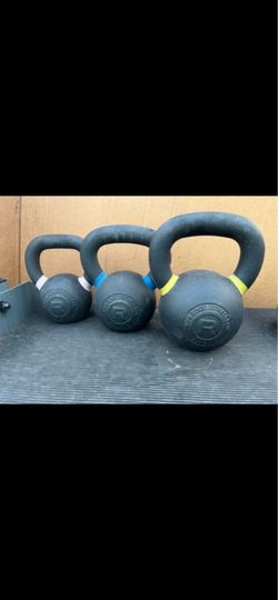 Rogue kettlebells 18lb 26lb 35lb